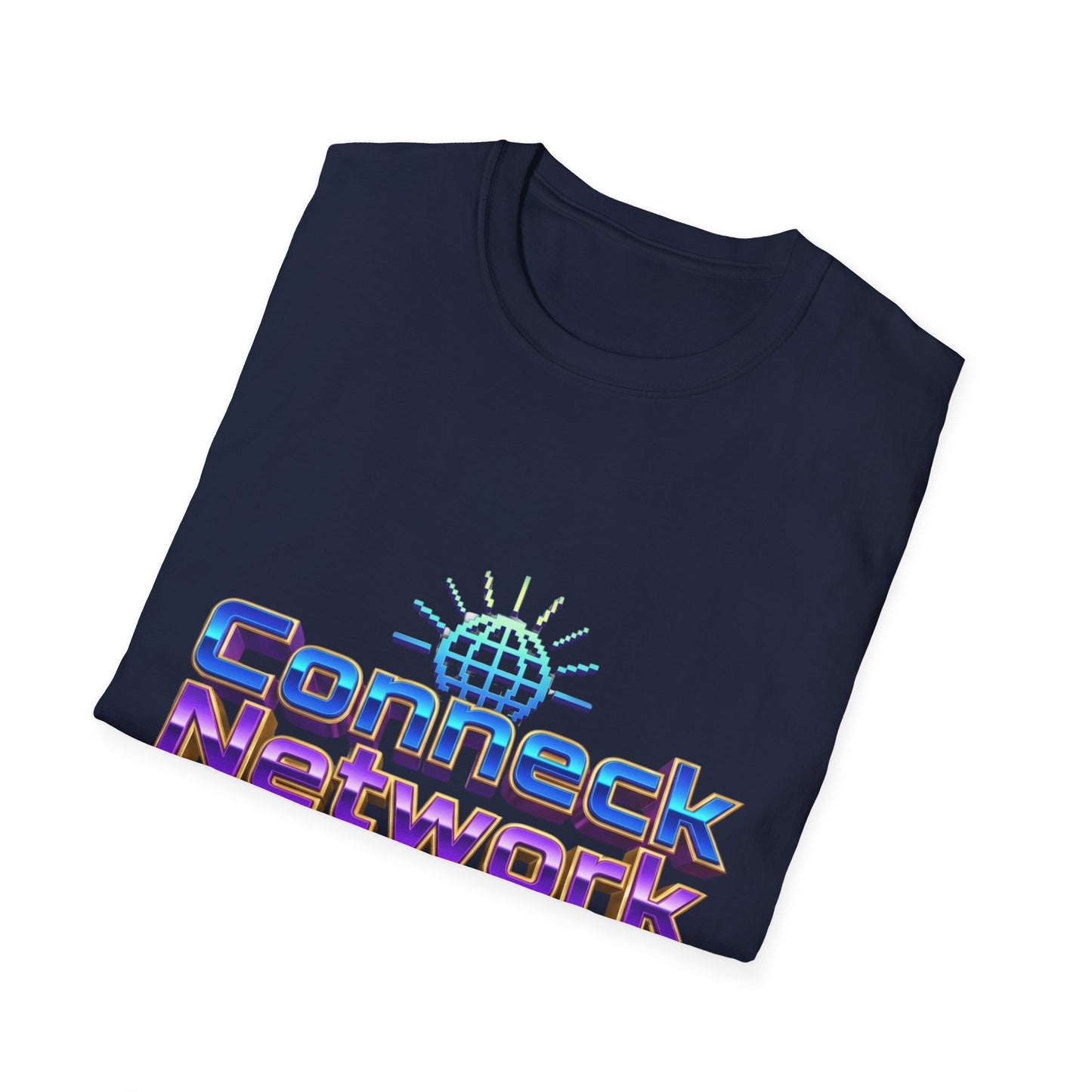 Connect Network T‑Shirt — Retro Tech Logo Tee ("888-CONNCIT" Design)
